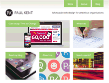 Tablet Screenshot of paulkent.biz